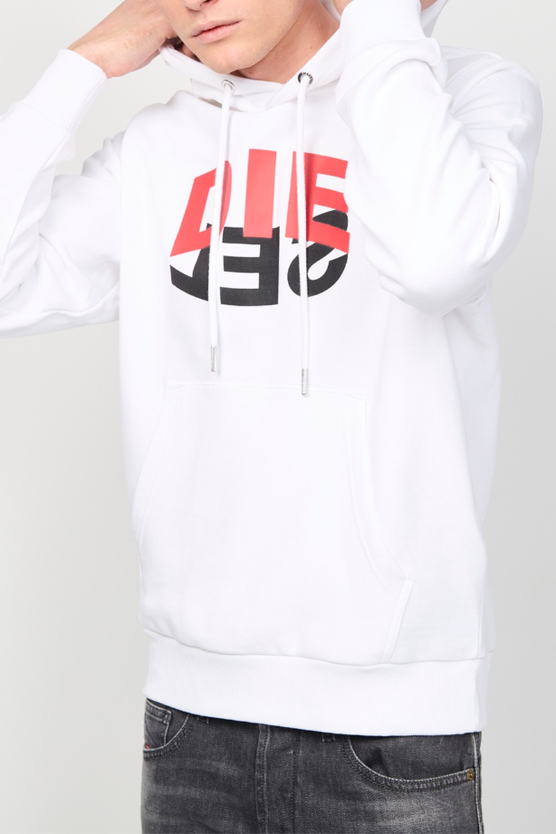 Sweat à capuche Girk Blanc