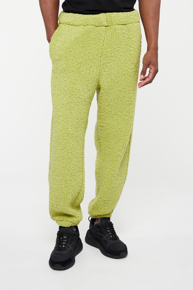 Jogging Calton-Teddy Vert citron
