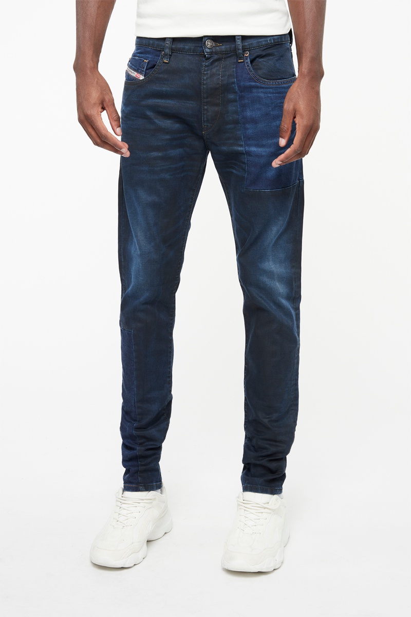 Jean droit Strukgo-NE Bleu foncé