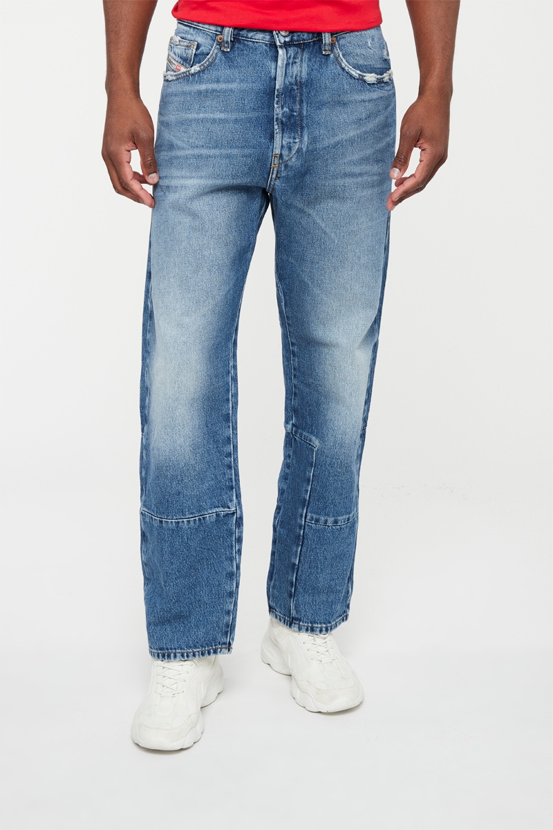 Jean droit Macgo Bleu clair