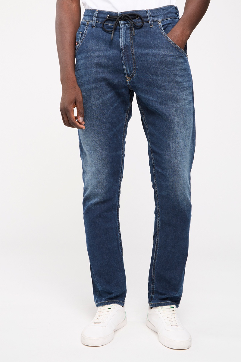 Jean droit Krooley-E-NE L.32 Bleu foncé