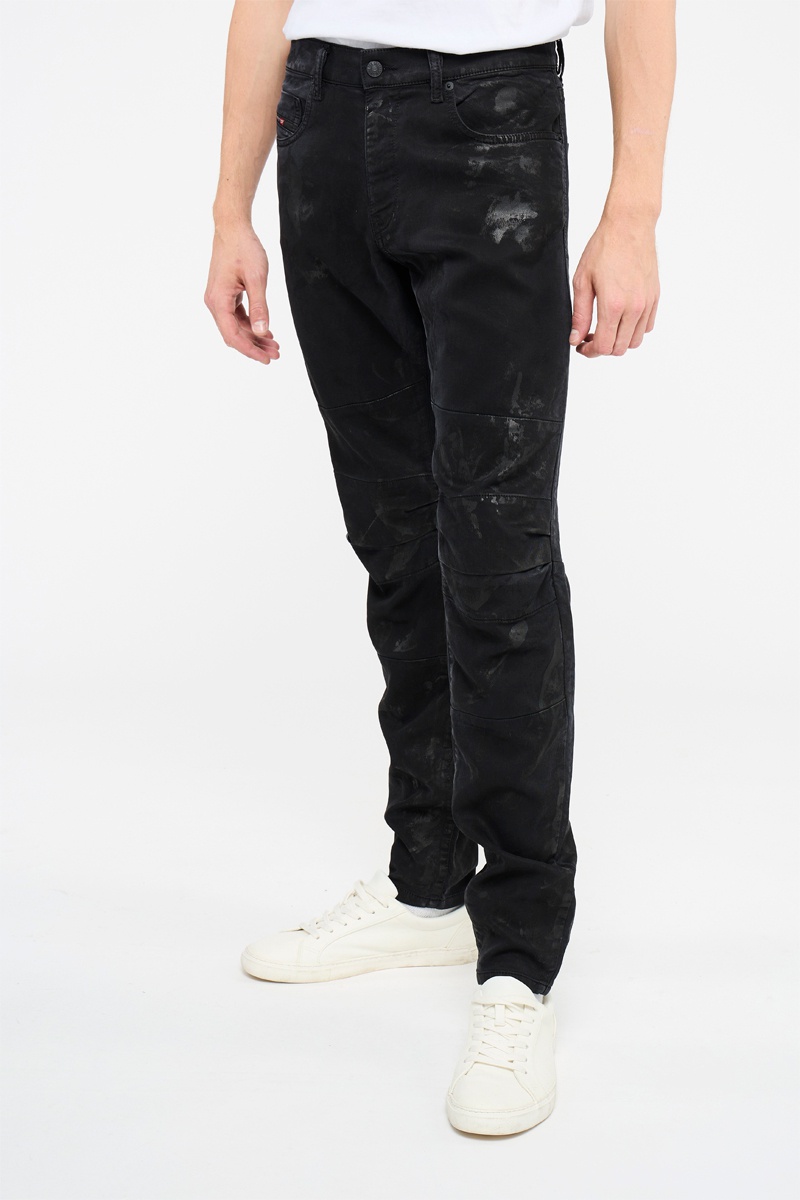 Jean droit Strukbsne Noir