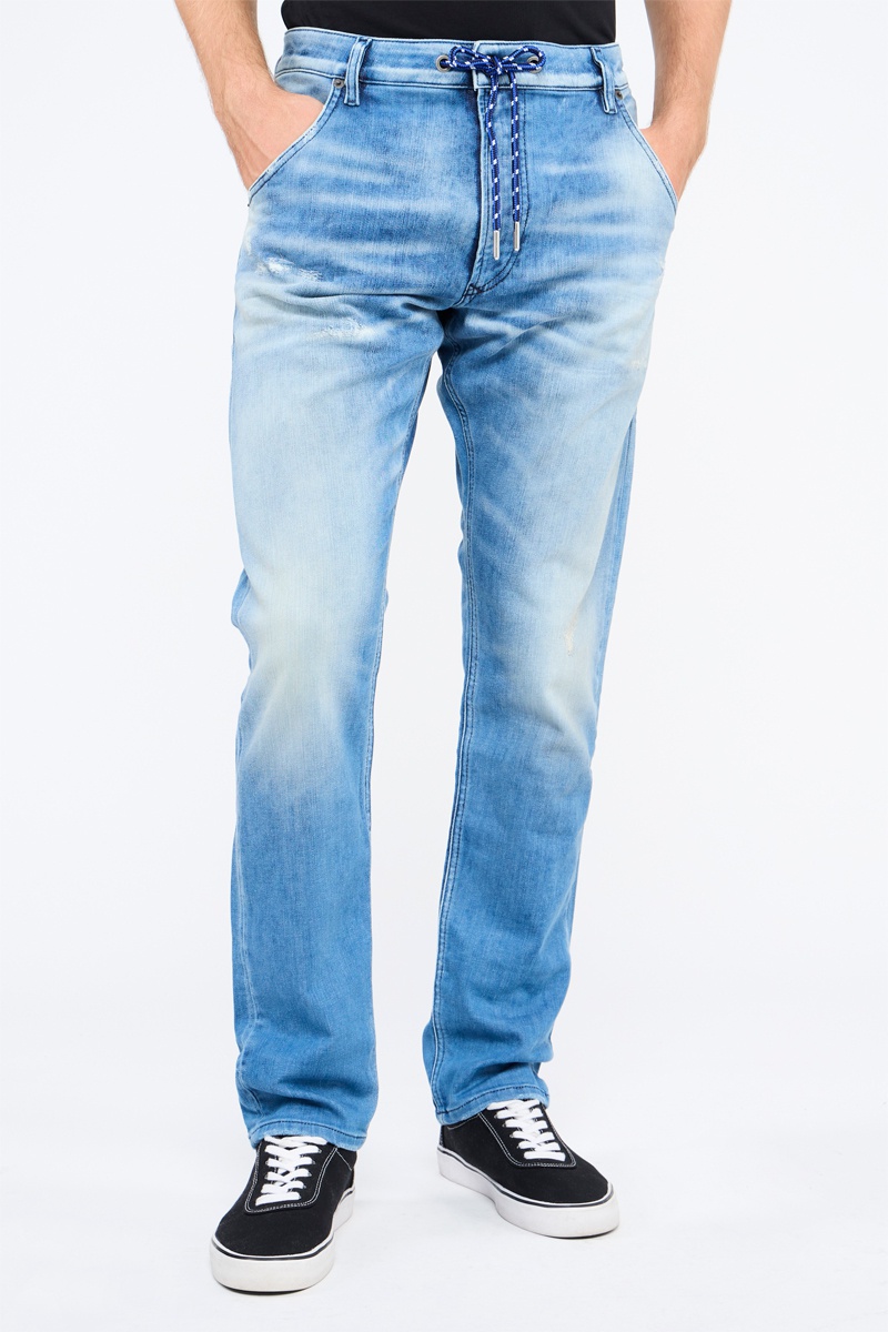 Jean droit Krooley-X-T Bleu