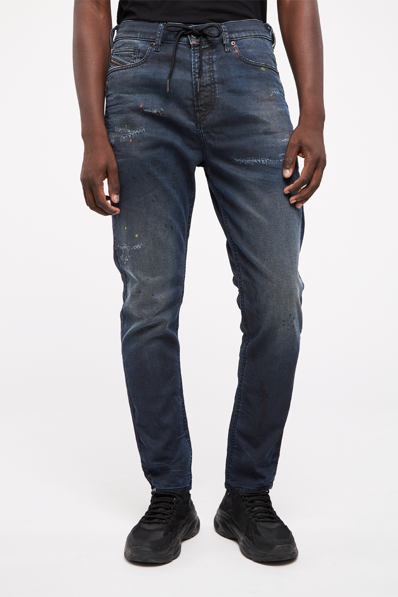 Jean droit Krooley-Y-NE Bleu nuit