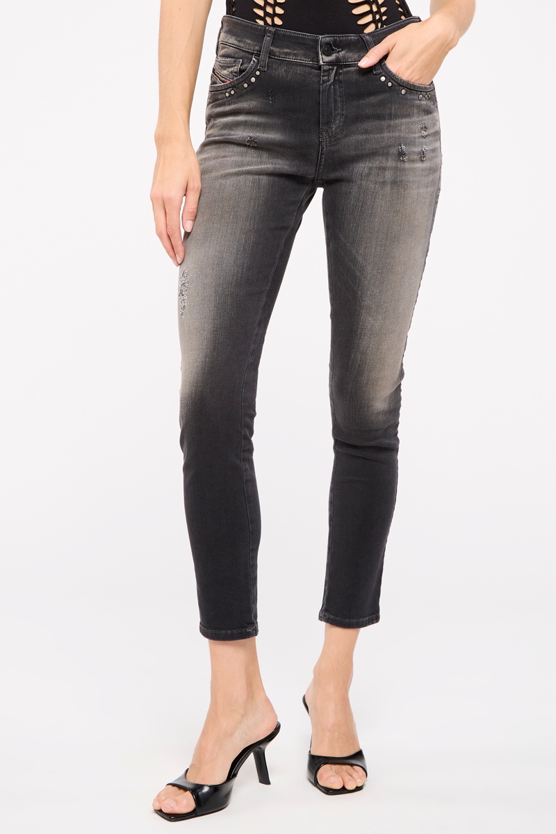 Jean slim 7/8 Slandy-Bs Noir