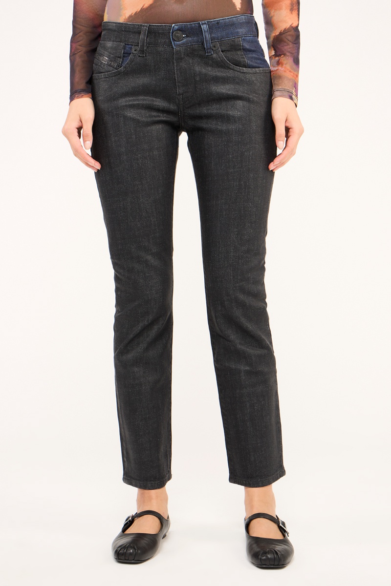 Jean droit Lyla-SP1 Noir