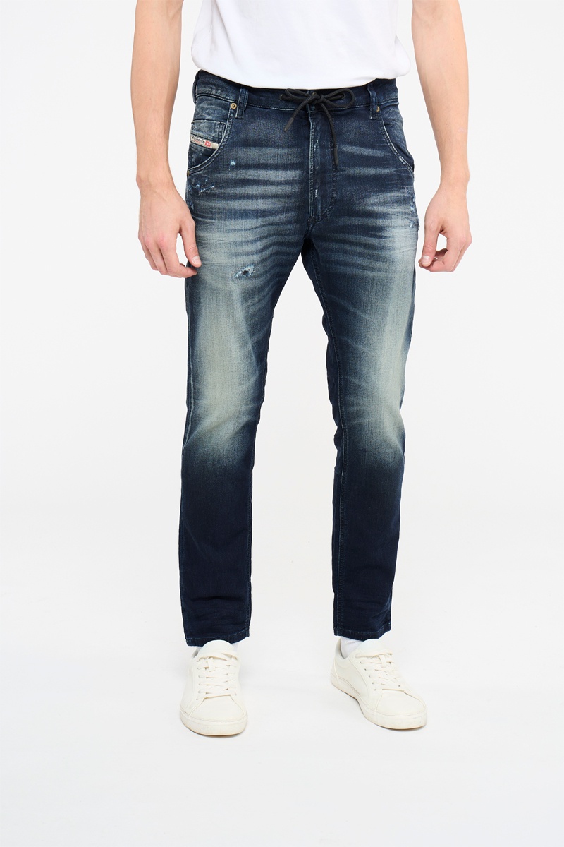 Jean droit Krooley-Y-NE Bleu foncé