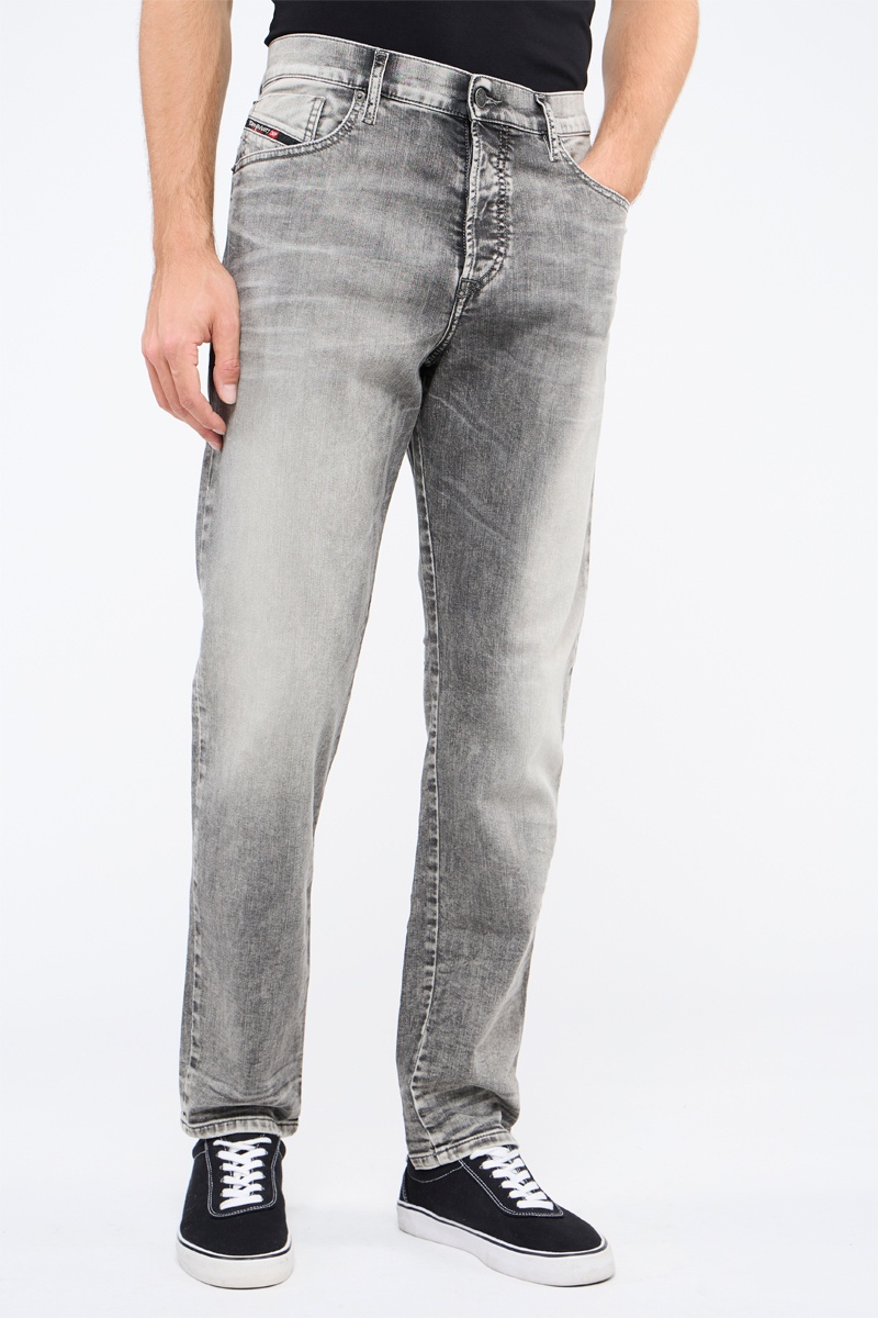 Jean droit Finning-P L.32 Gris clair chiné