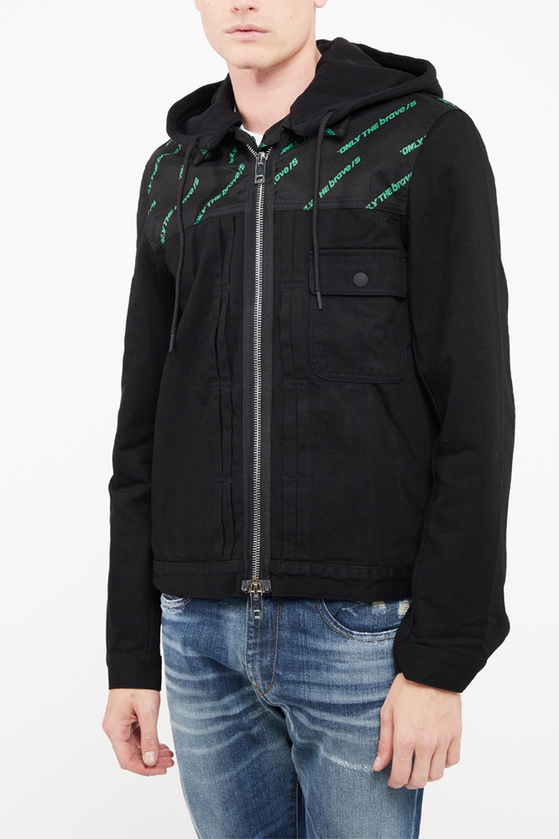 Veste à capuche Cosmic Noir