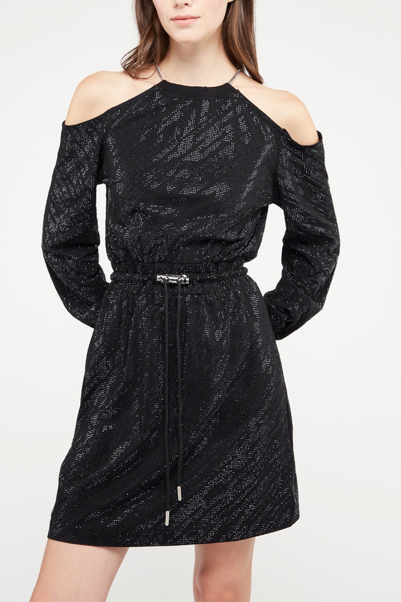 Robe droite Atens Noir