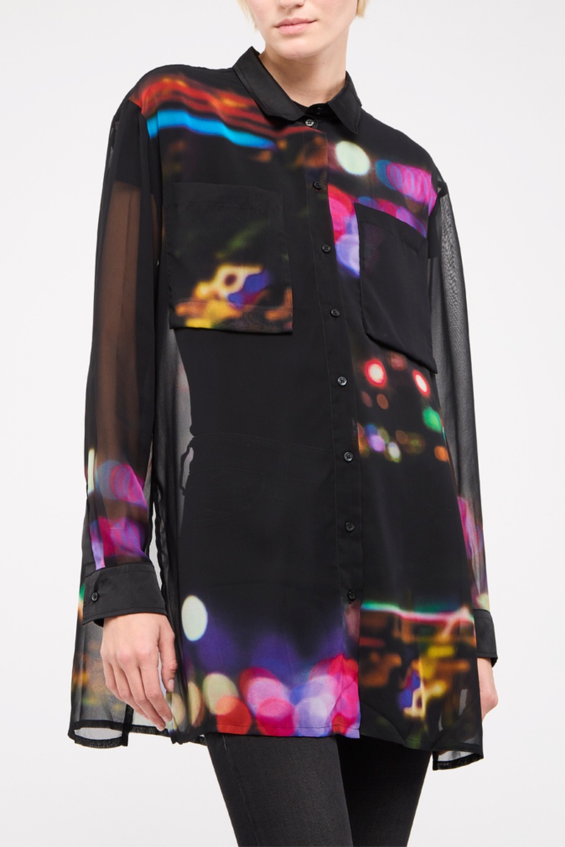 Chemisier Elsie Noir