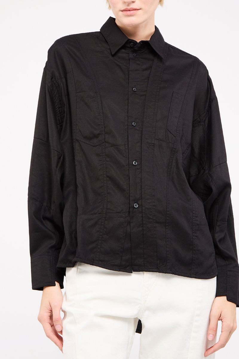 Chemisier Veleria-A Noir