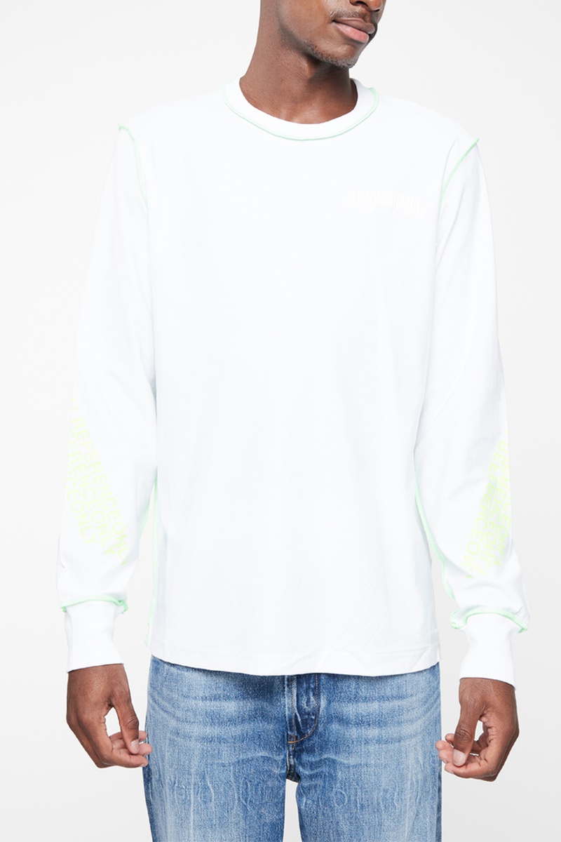 T-shirt Juseam-LS Blanc