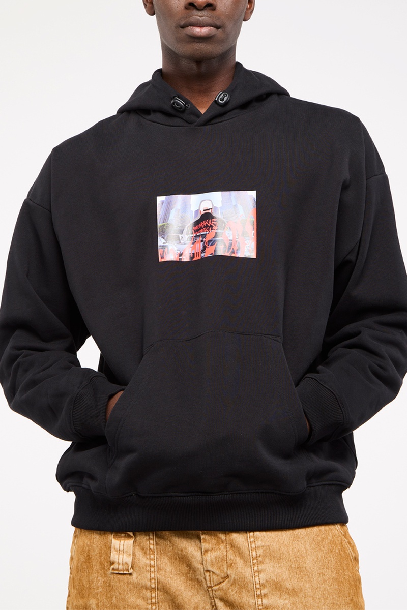 Sweat à capuche Ummerel Noir