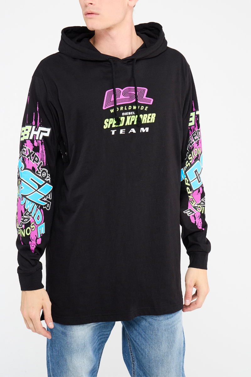 Sweat à capuche PROD Noir