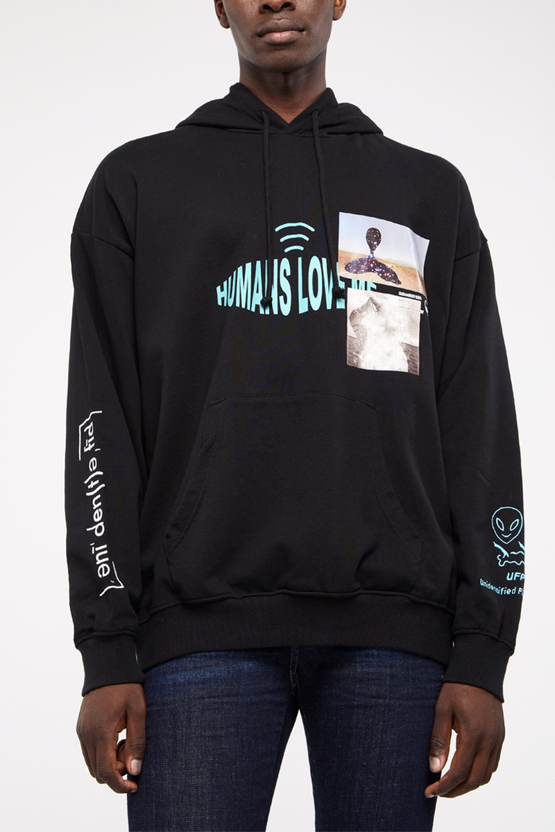 Sweat à capuche Ummer-B9 Noir