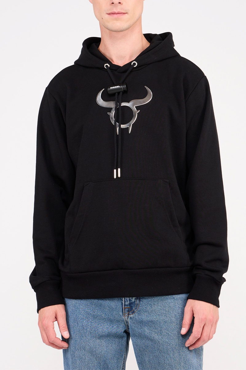 Sweat à capuche Cgirhooo Noir