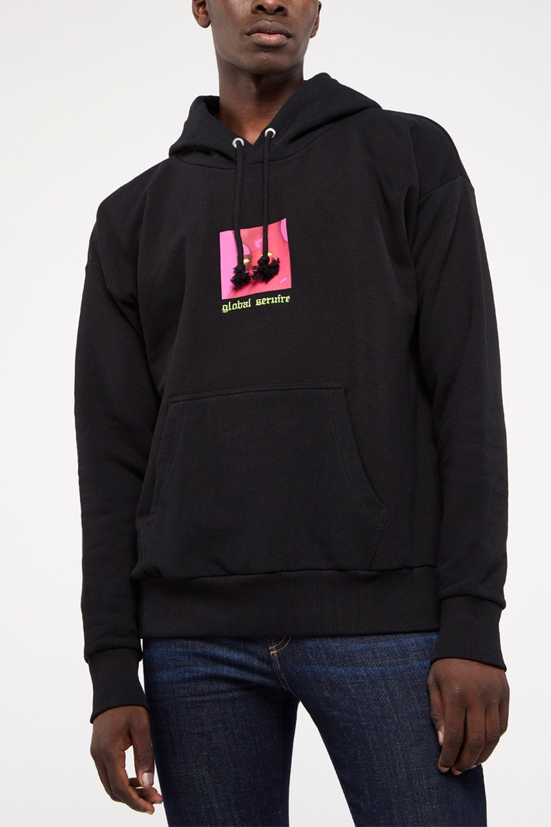 Sweat à capuche Alby-X5 Noir