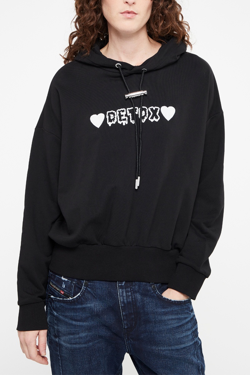 Sweat à capuche Magdalena Noir