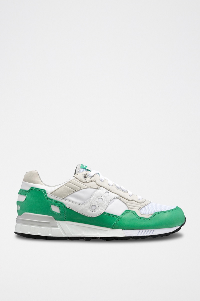 Baskets en nubuck Shadow 5000 Blanc et vert