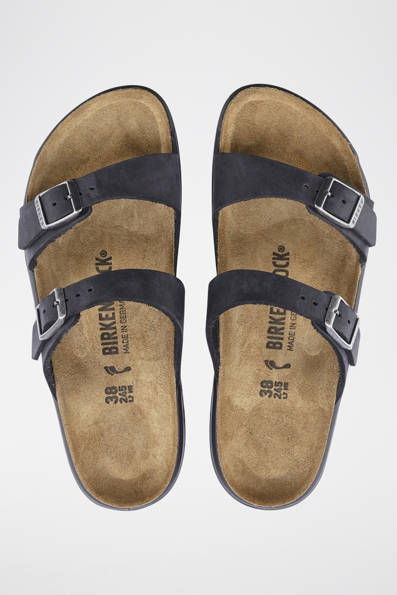 Mules en nubuck CT Artic Noir - Etroit