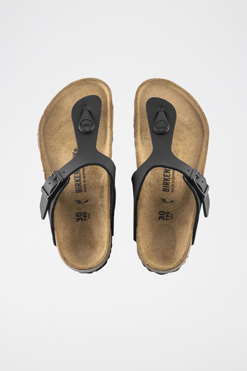 Tongs Gizeh - Noir - Etroit