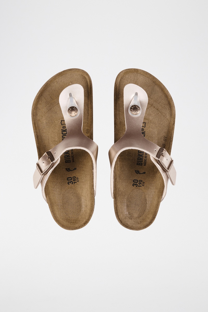 Tongs Gizeh - Doré rose - Etroit