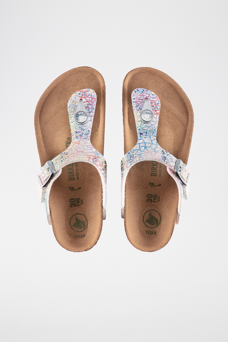 Tongs Gizeh - Argenté - Etroit