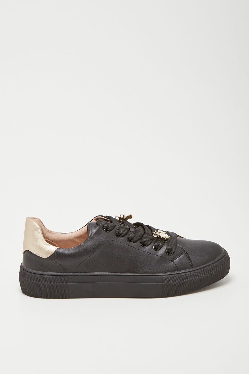 Baskets Noir et doré