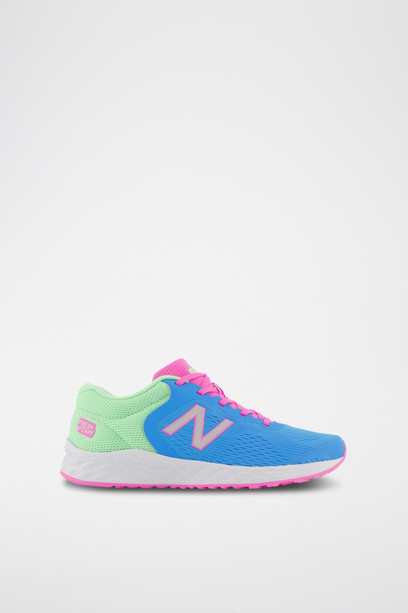 Baskets de running Arishi - Vert et bleu