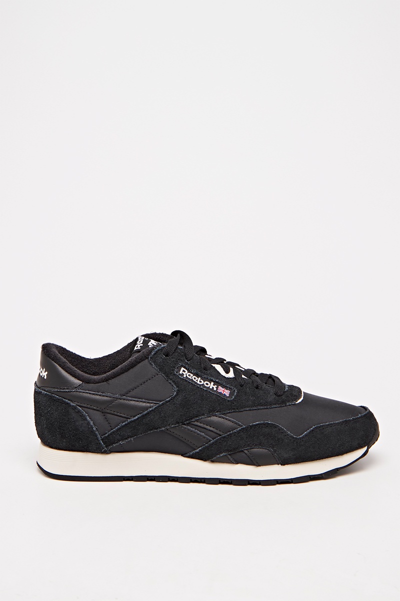 Sneakers en nubuck CL Nylon - Noir