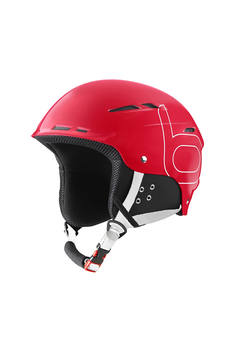 Casque de ski B-Fun Soft Rouge - Taille S
