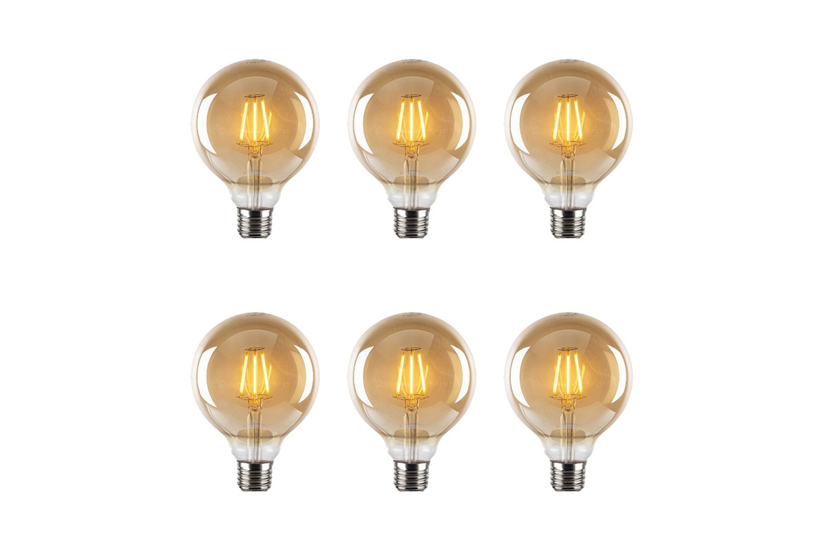 6 ampoules LED Classe A