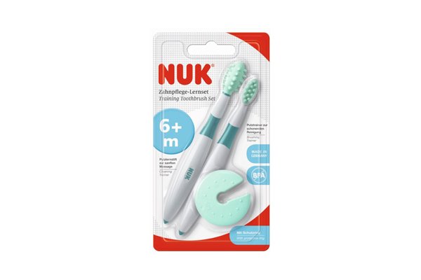 Kit éducatif d'hygiène dentaire 3 pièces - Blanc et vert