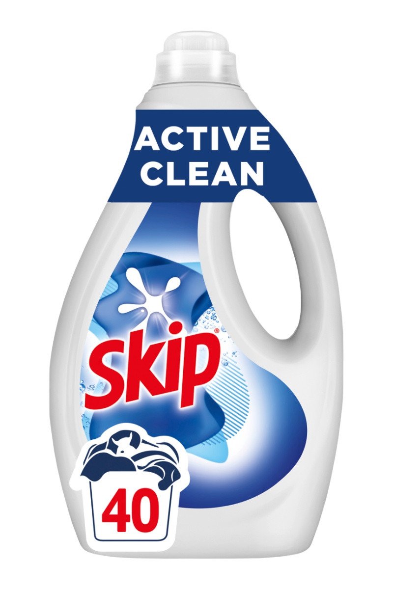 Lessive liquide Skip Active Clean - 40 lavages - 78921 - Outlet