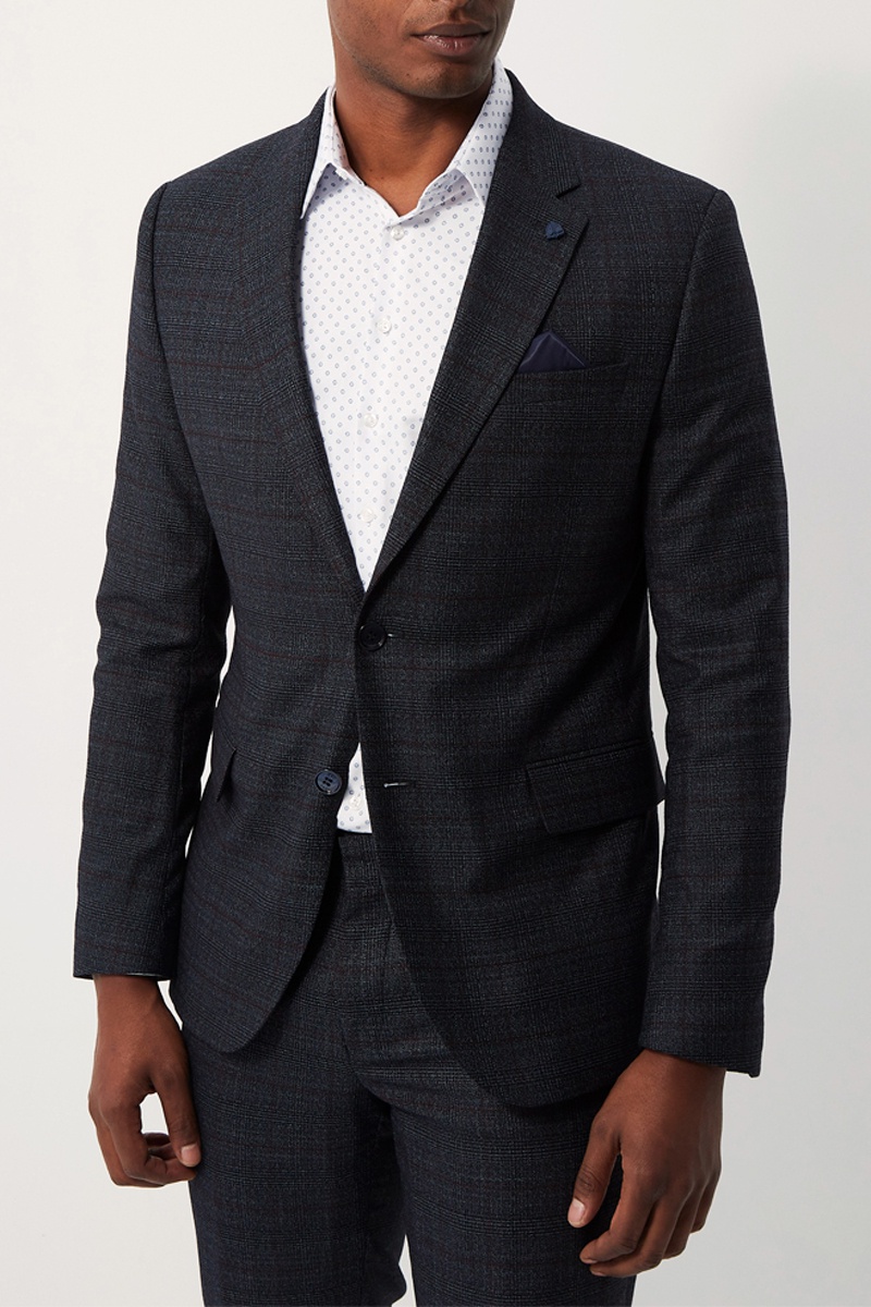 Veste de costume Eclatant Bleu indigo
