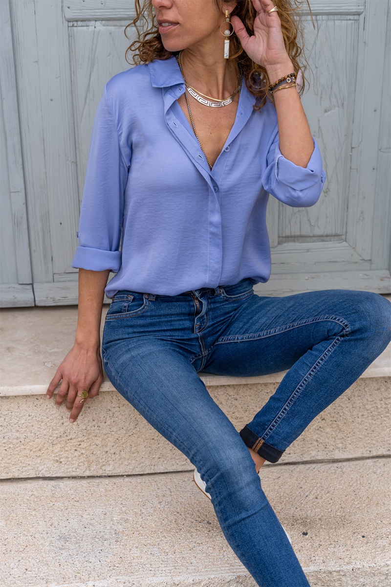 Chemise Lilas