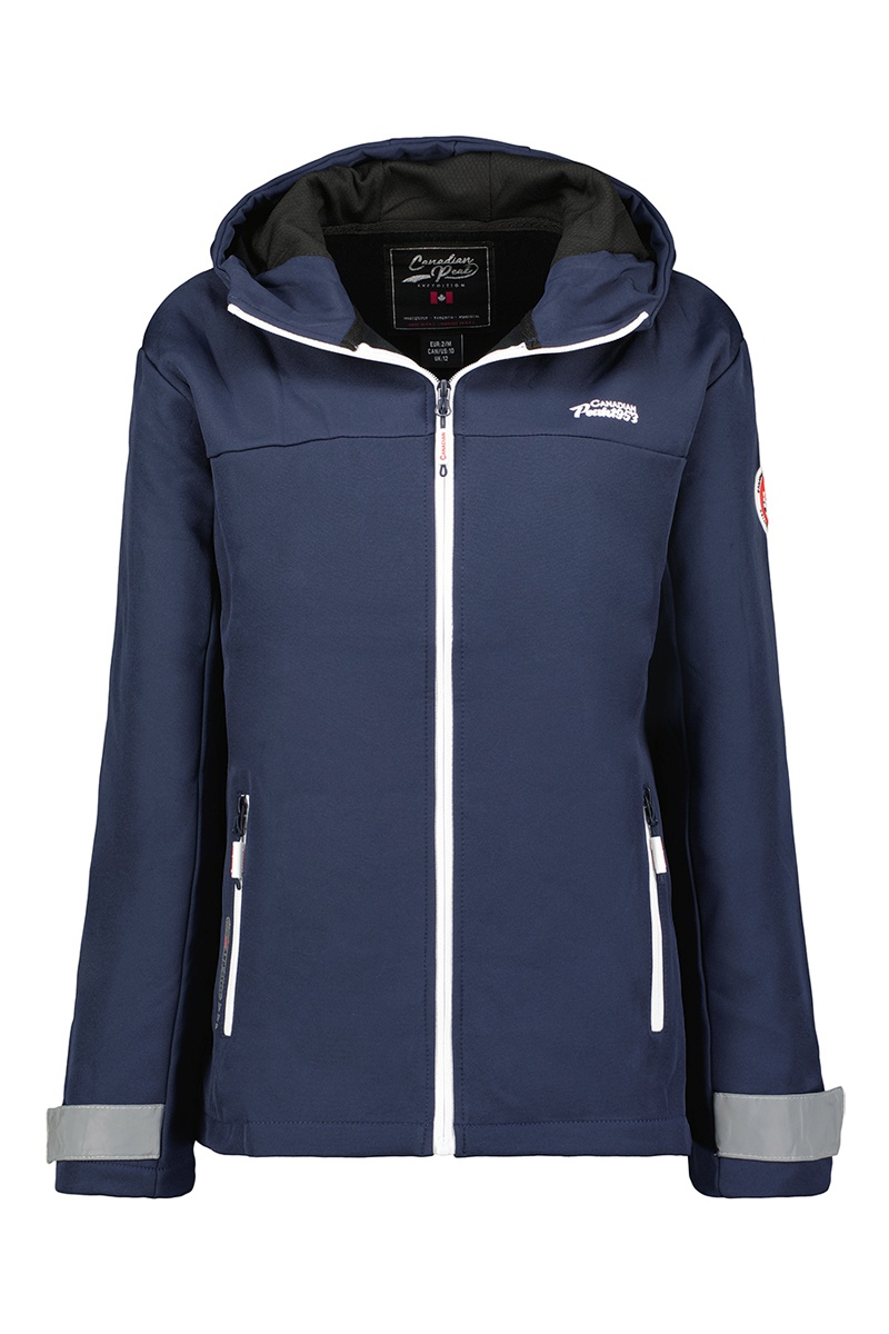 Veste à capuche Softshell Tanyeak Bleu marine