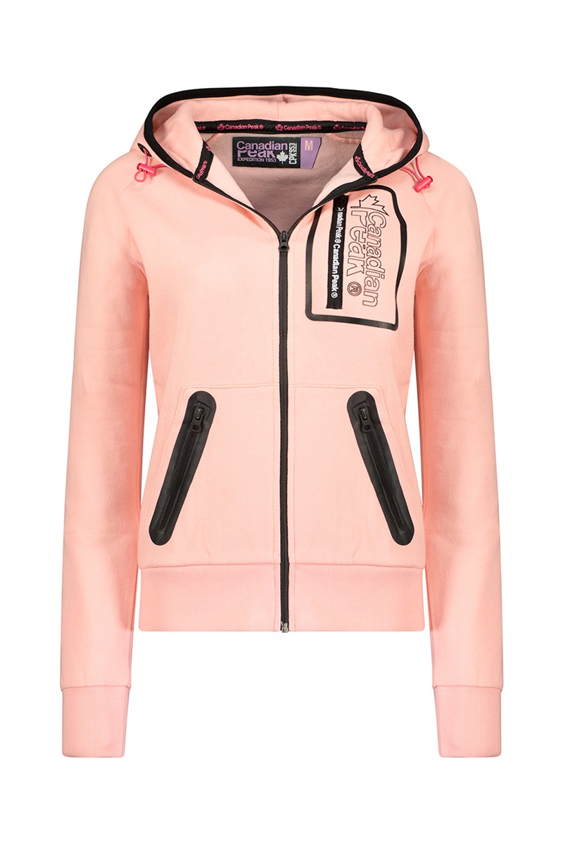 Sweat à capuche Fonaldeak Rose clair