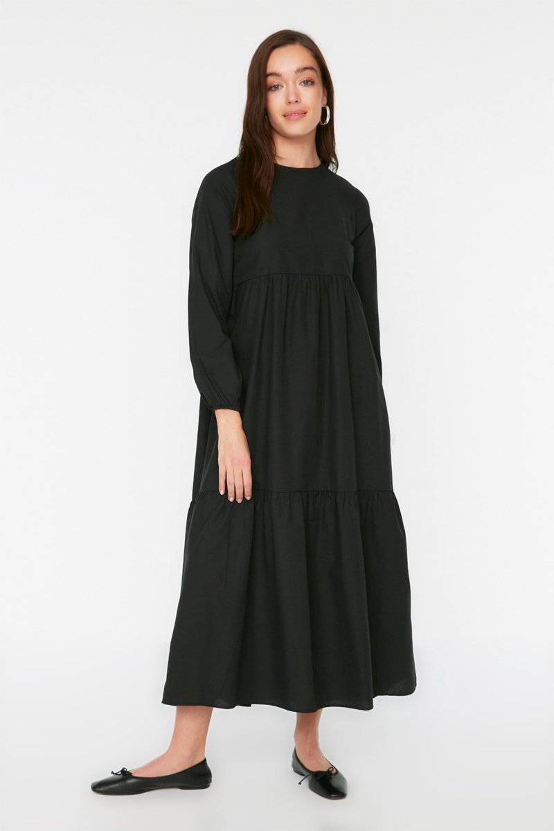 Robe longue Noir
