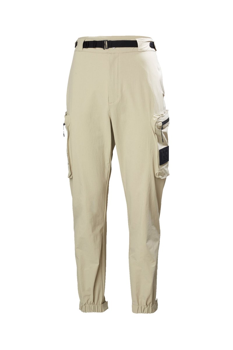 Pantalon coupe-vent cargo Beige