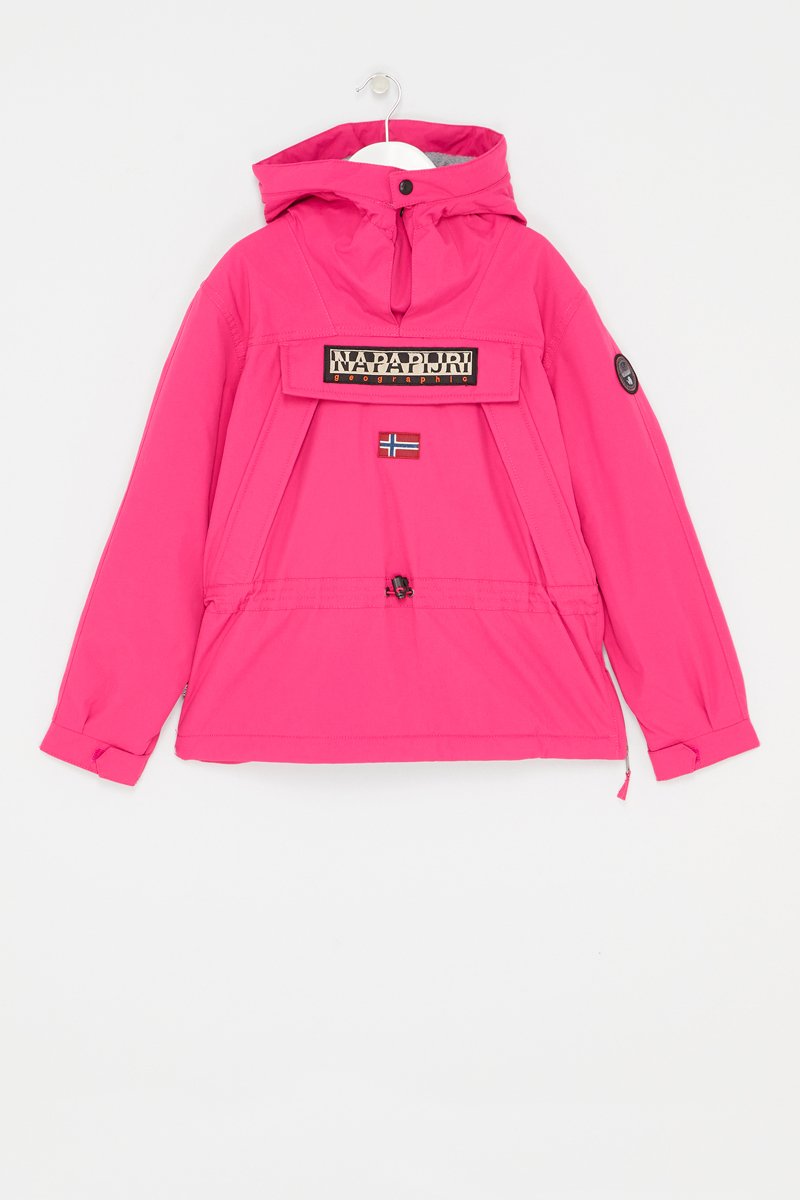 Parka à capuche Skidoofucsia Fuchsia