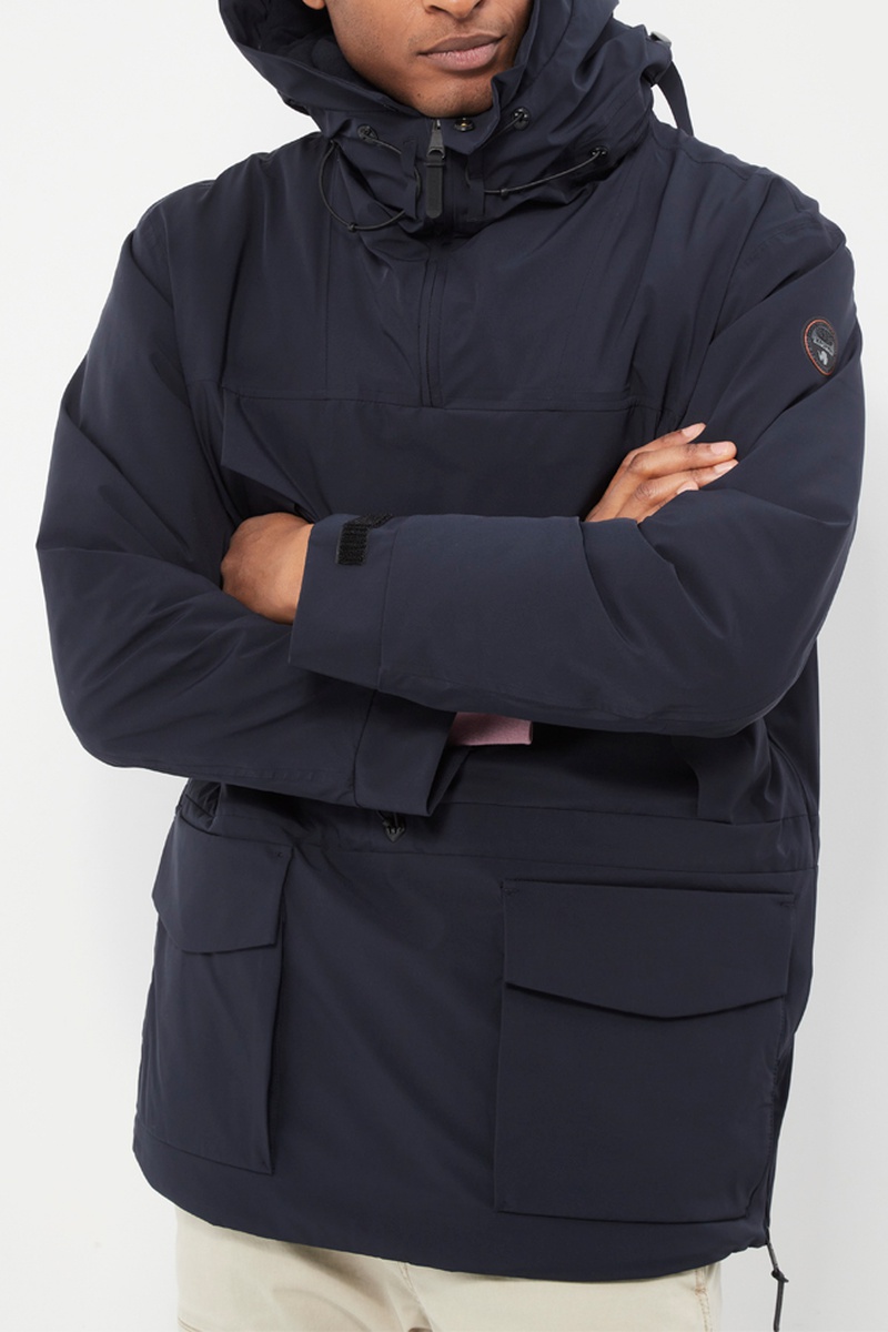 Coupe-vent à capuche Skidoo SL Anorak - Bleu marine