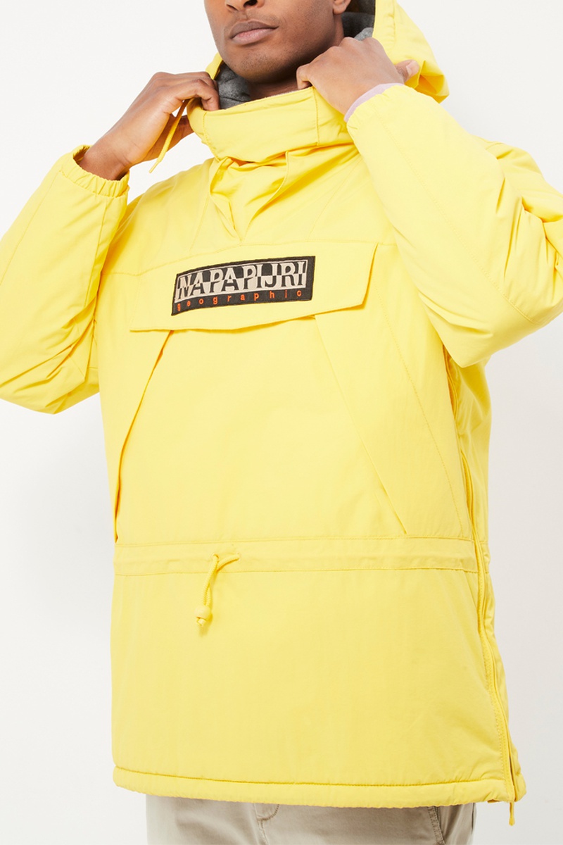 Coupe-vent à capuche Skidoo Tribe Jaune