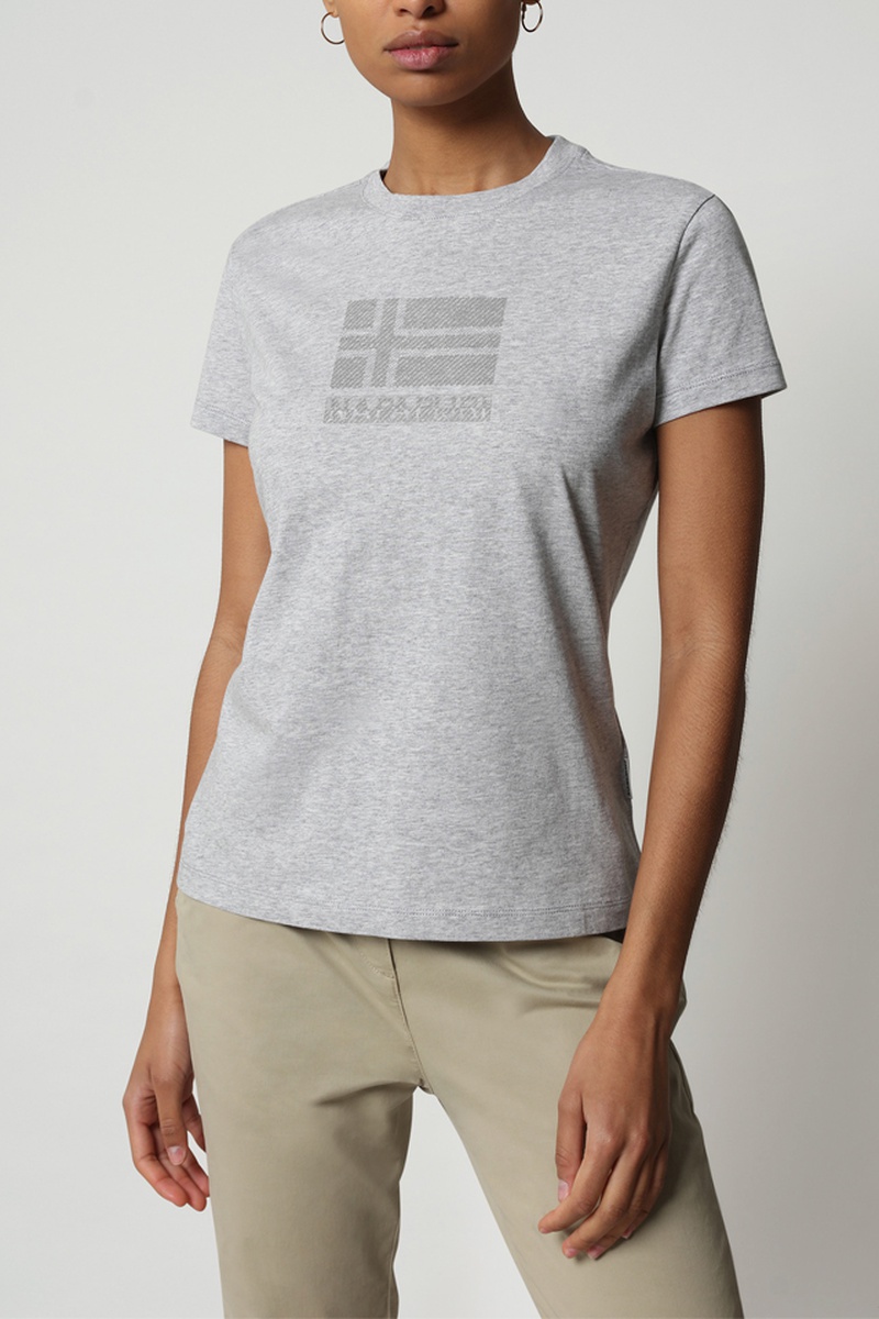 T-shirt Seoll Gris chiné