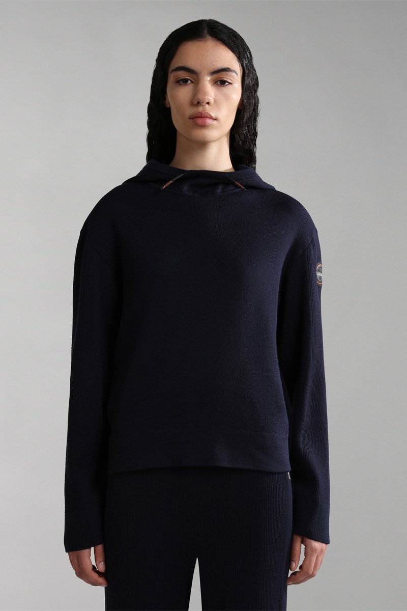 Sweat en laine D-Samiw Bleu marine