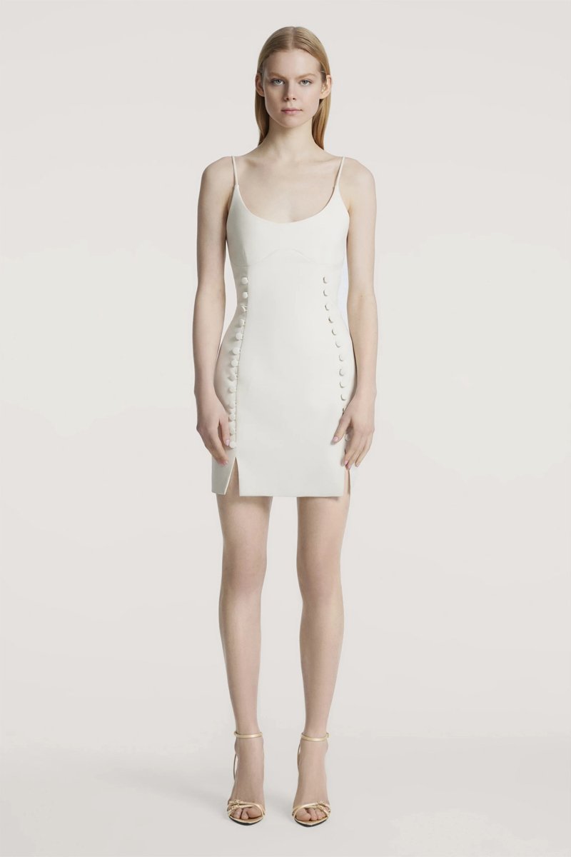 Robe fourreau Gloria Ecru