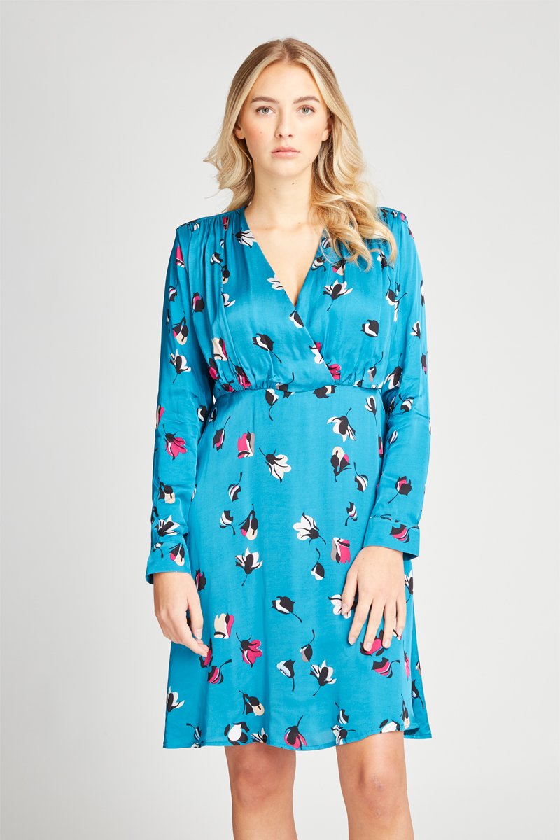 Robe droite Turquoise