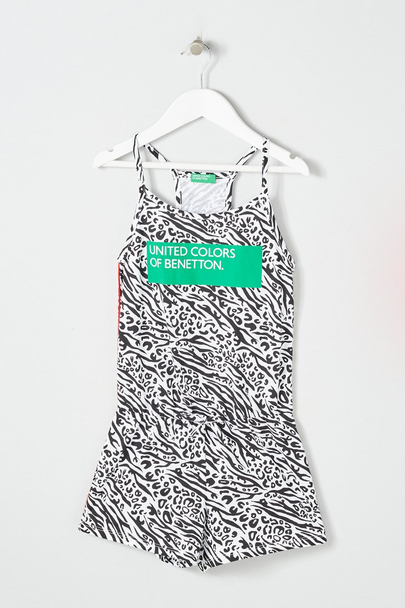 Combishort Noir et blanc