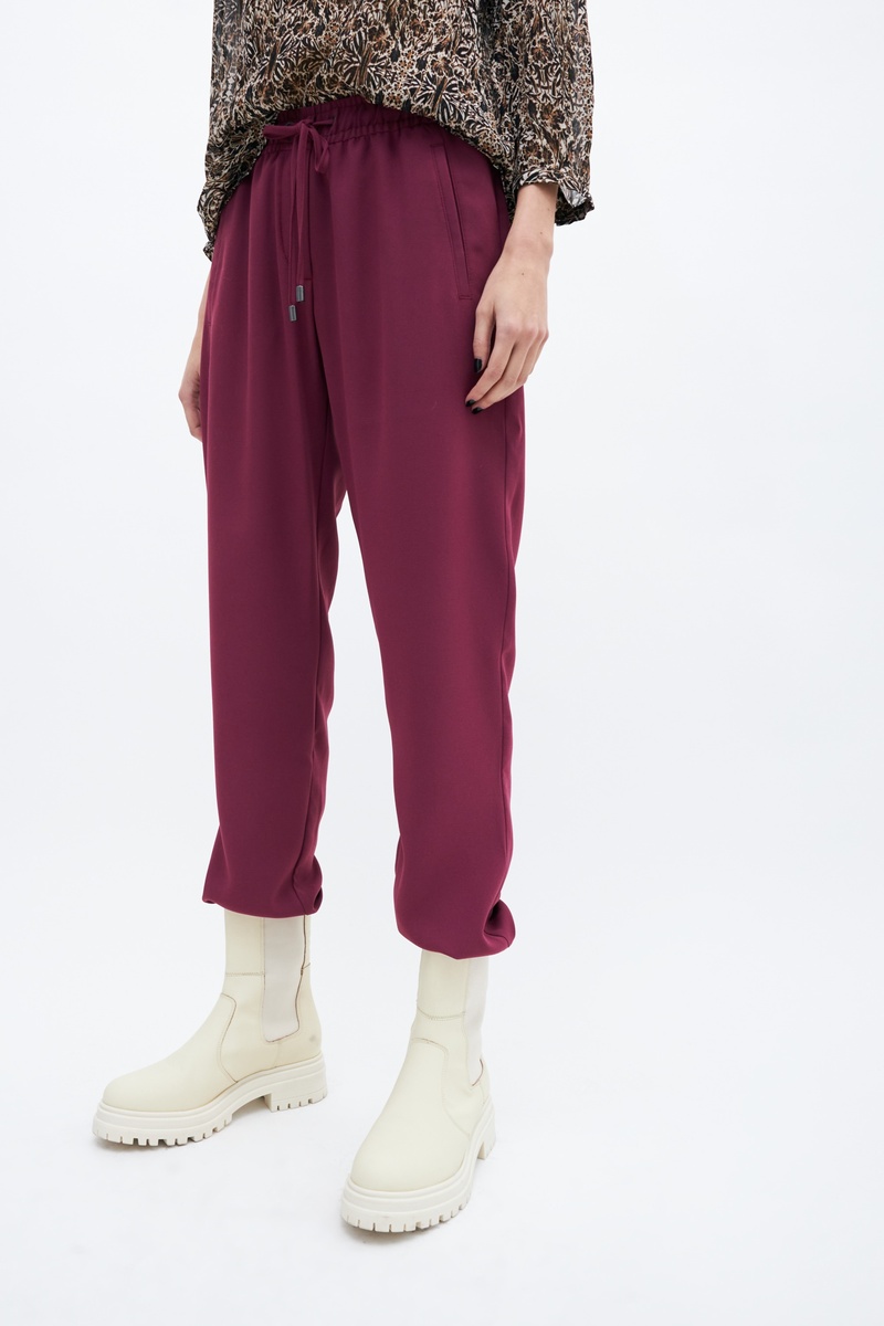 Pantalon droit Bordeaux - IKKS